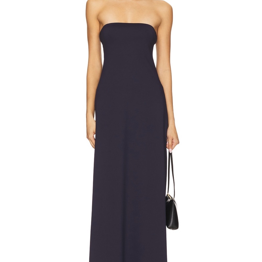 Tube flare dress, size small, black